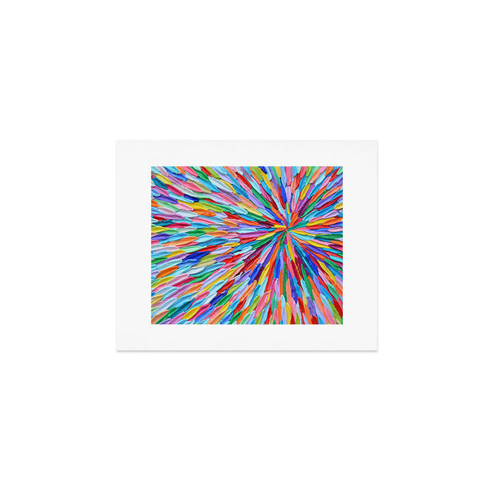 Rainbow Portal 2 Art Print Gallery Image 1