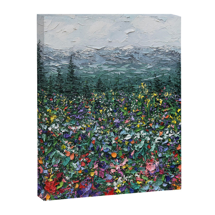 Ridgeline Wildflowers Canvas Print Gallery Image 1
