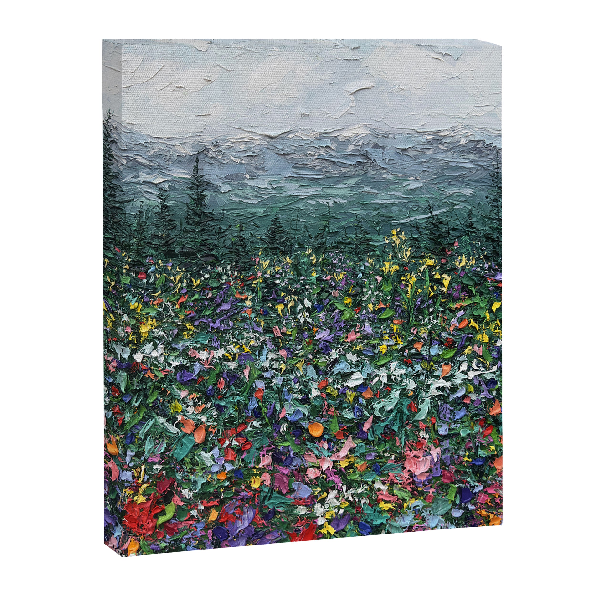 Ridgeline Wildflowers Canvas Print Gallery Image 8