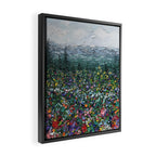 Ridgeline Wildflowers Framed Canvas Print Gallery Image 2