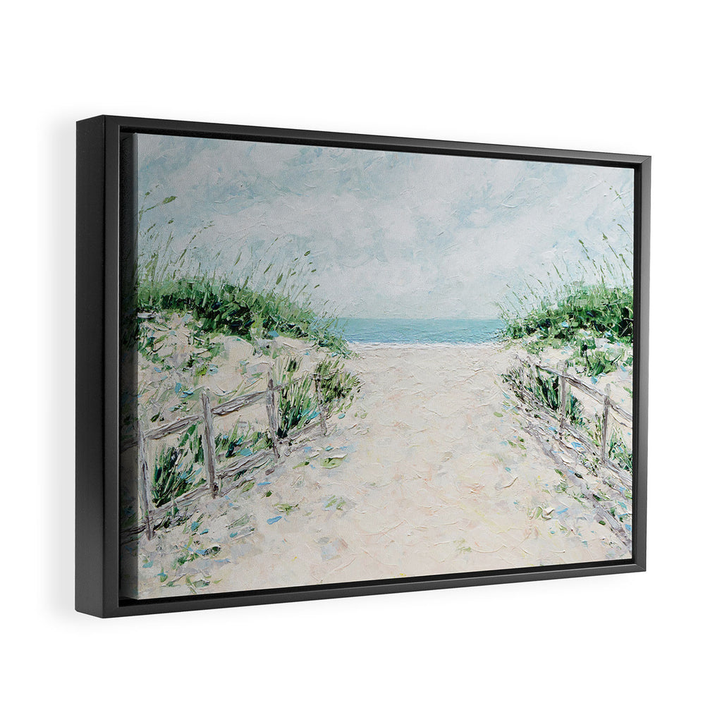 Sandbridge Dunes Framed Canvas Print Gallery Image 2
