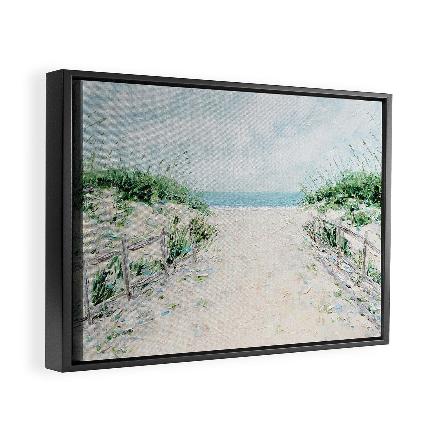 Sandbridge Dunes Framed Canvas Print Gallery Image 2