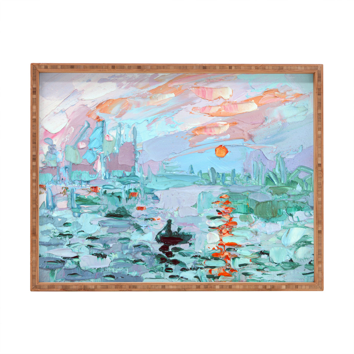 Sunrise Impression Serving Tray Gallery Image 1