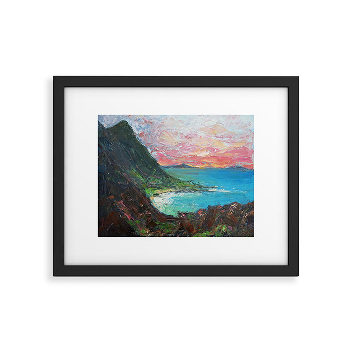 The Pitons, St. Lucia Framed Art Print Gallery Image 1