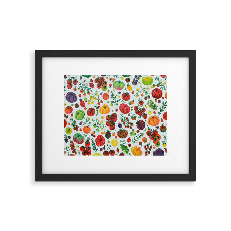 Tomato Garden Framed Art Print Gallery Image 5