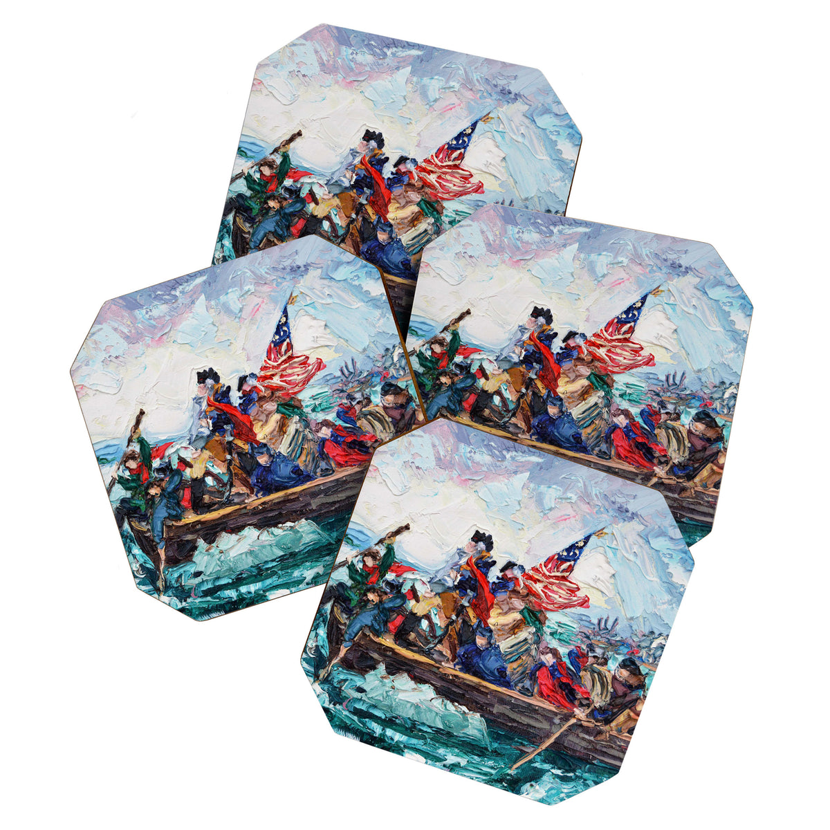 Washington Crossing the Delaware Coaster Gallery Image 1