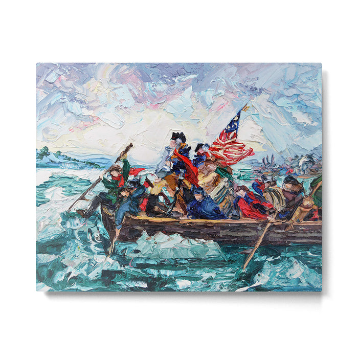 Washington Crossing the Delaware Metal Print Gallery Image 1