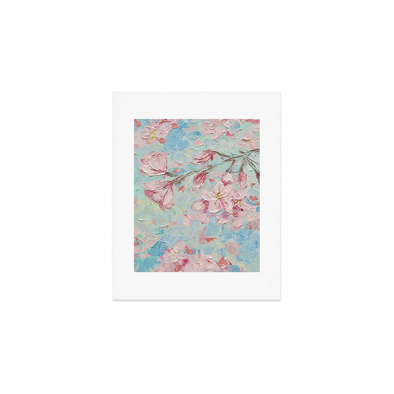 Yoshino Cherry Blossoms No. 2 Art Print Gallery Image 1