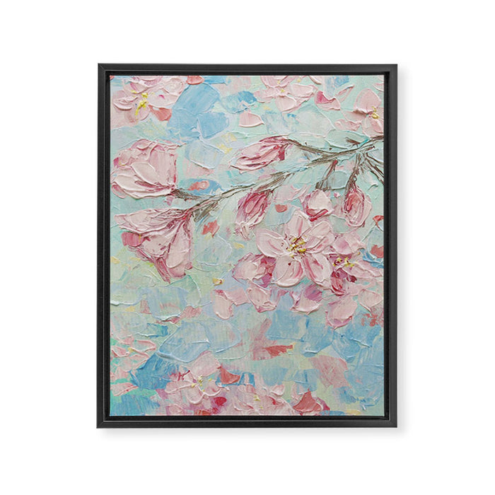 Yoshino Cherry Blossoms No. 2 Framed Canvas Print Gallery Image 1