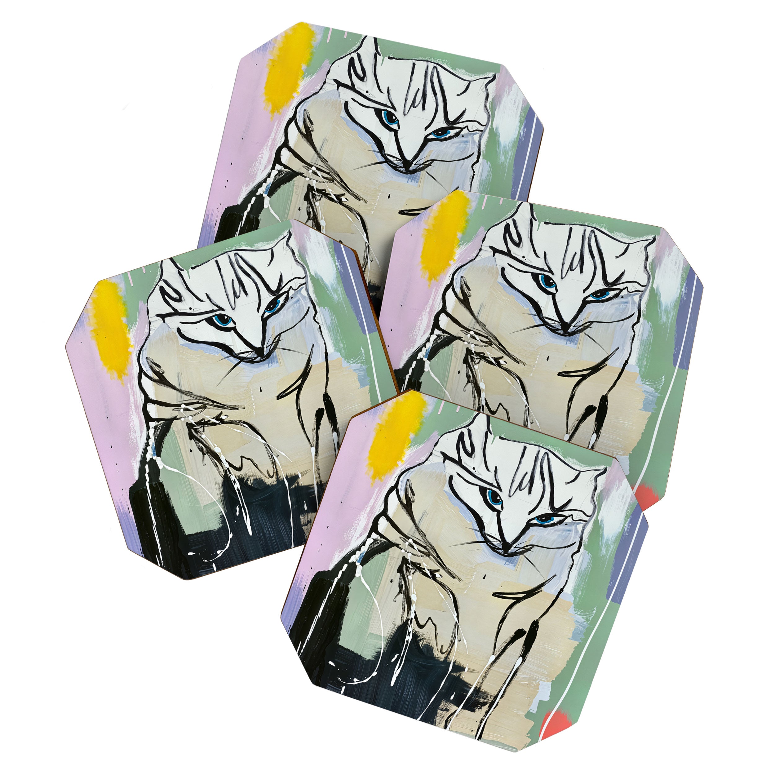 Feline Frenzy Coaster Gallery Image 1