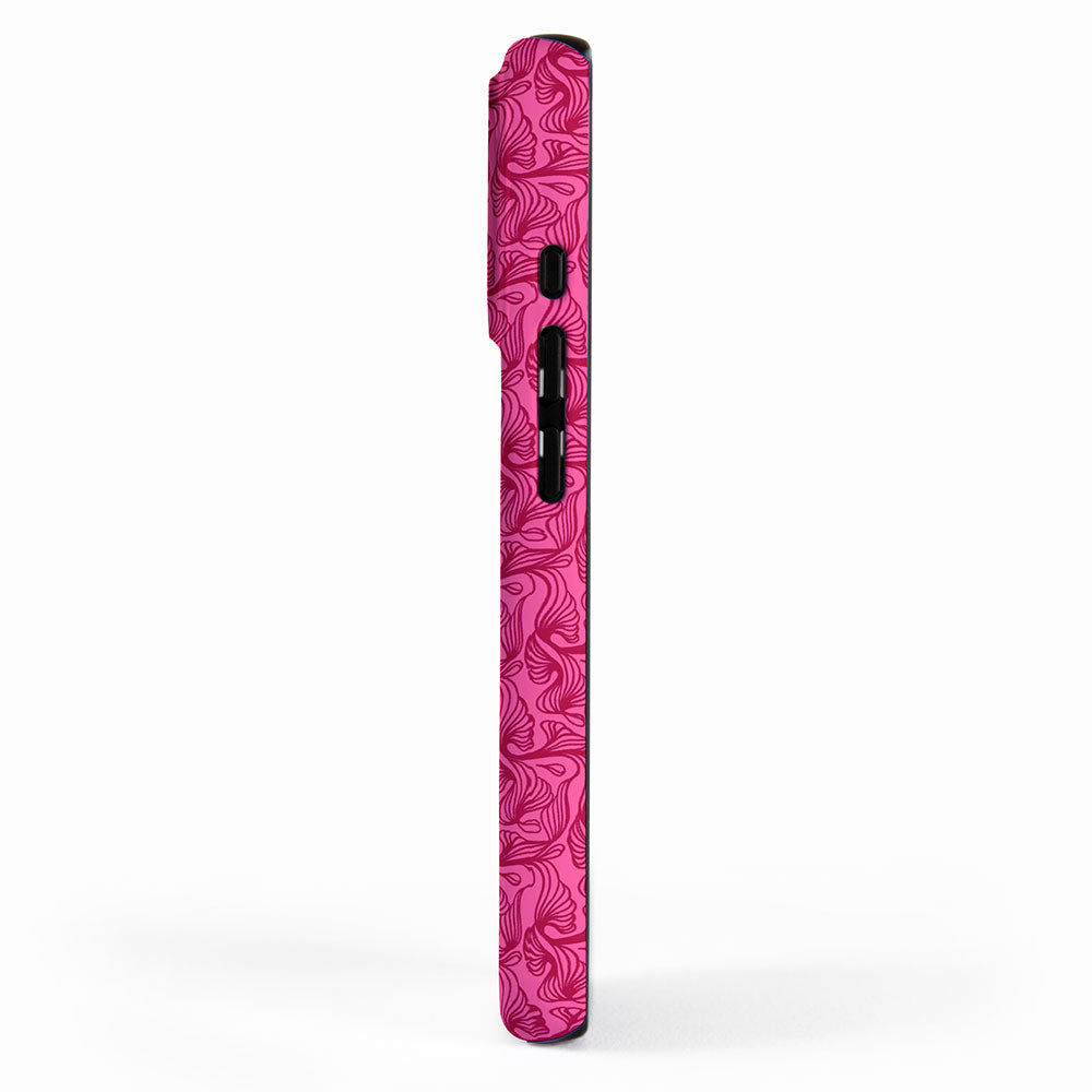 AT Pattern 3 Magenta iPhone Case Gallery Image 2