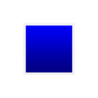 Bright Cobalt and Dark Blue Ombre Art Print Gallery Image 1