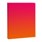 Bright Pink and Orange Ombre Canvas Print Gallery Image 8