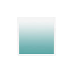 Light Teal Gradient Art Print Gallery Image 1