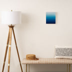 Sky and Ocean Blue Ombre Canvas Print Gallery Image 2