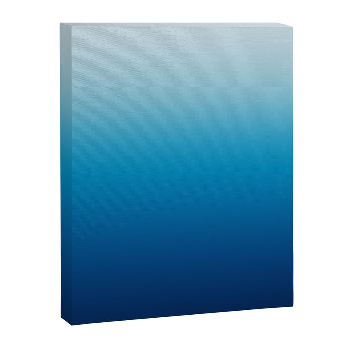 Sky and Ocean Blue Ombre Canvas Print Gallery Image 1