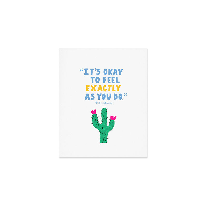 Good Inside® No Bad Feelings Art Print Gallery Image 1