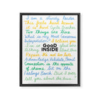 Good Inside® Parenting Mantras Framed Canvas Print Gallery Image 6