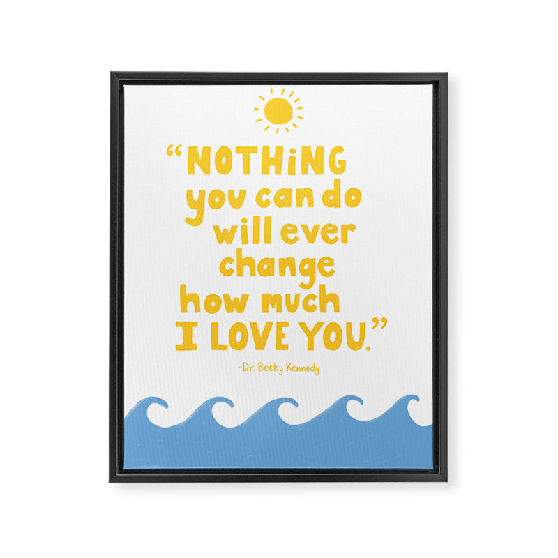 Good Inside® Unconditional Love Framed Canvas Print Gallery Image 6