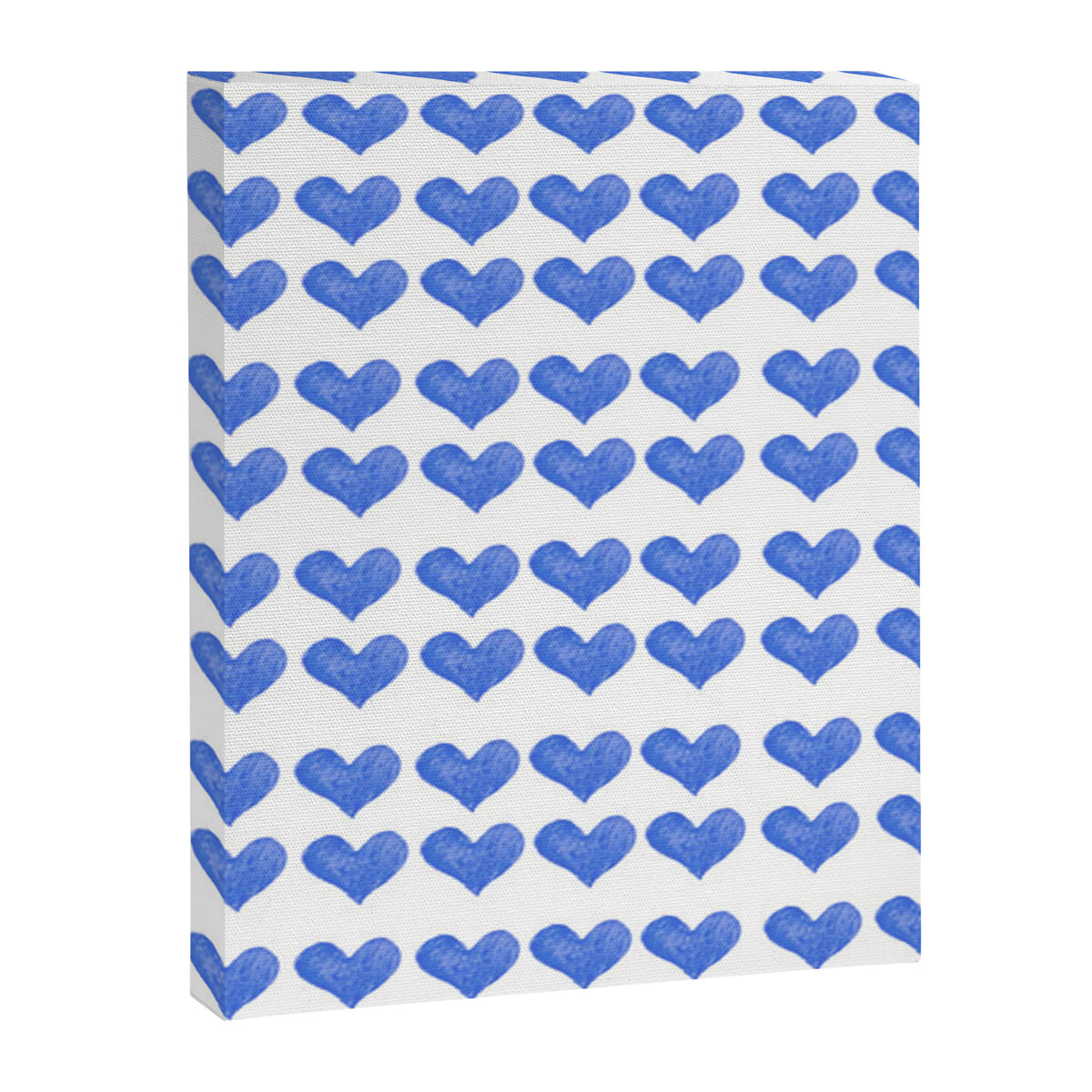 BLUE HEARTS Canvas Print Gallery Image 6
