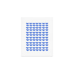 BLUE HEARTS Art Print Gallery Image 1