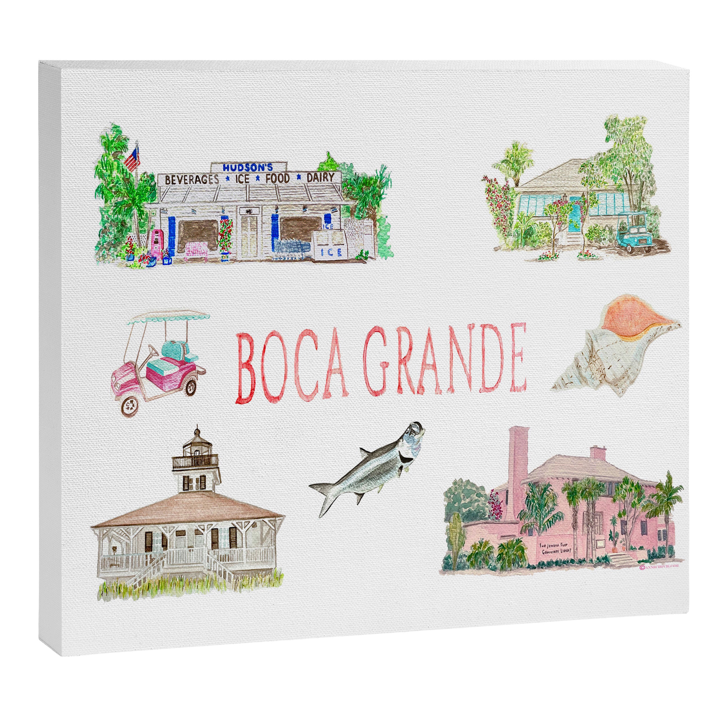 Boca Grande Canvas Print Gallery Image 6