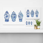 GINGER JAR TRIO Canvas Print Gallery Image 3