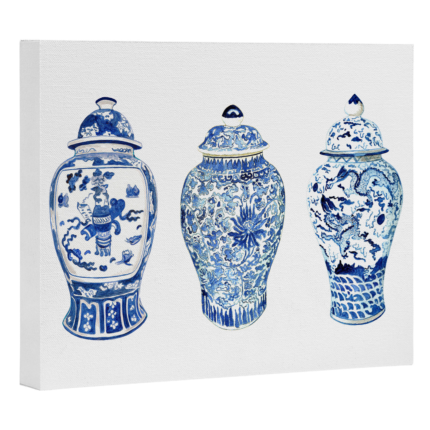 GINGER JAR TRIO Canvas Print