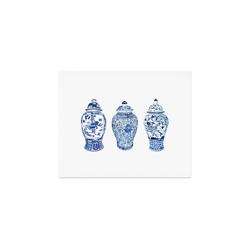 GINGER JAR TRIO Art Print