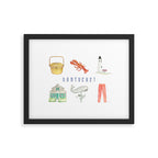 NANTUCKET Framed Art Print Gallery Image 6