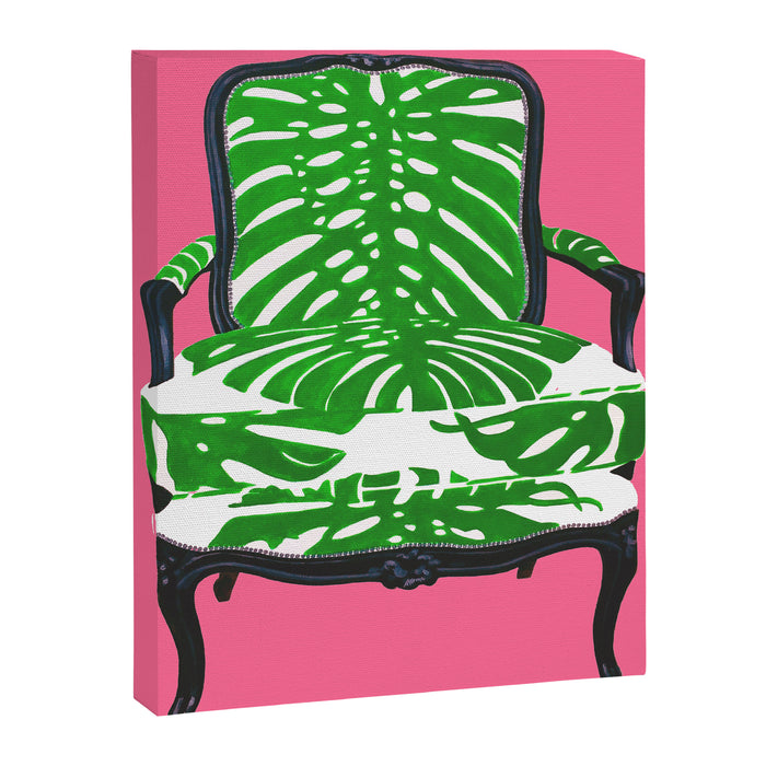 PALM BEACH CHAIR Canvas Print Gallery Image 1