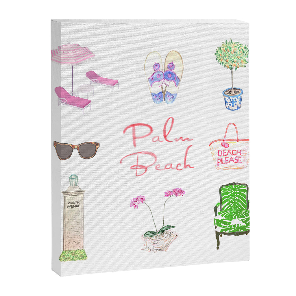 PALM BEACH Canvas Print Gallery Image 8