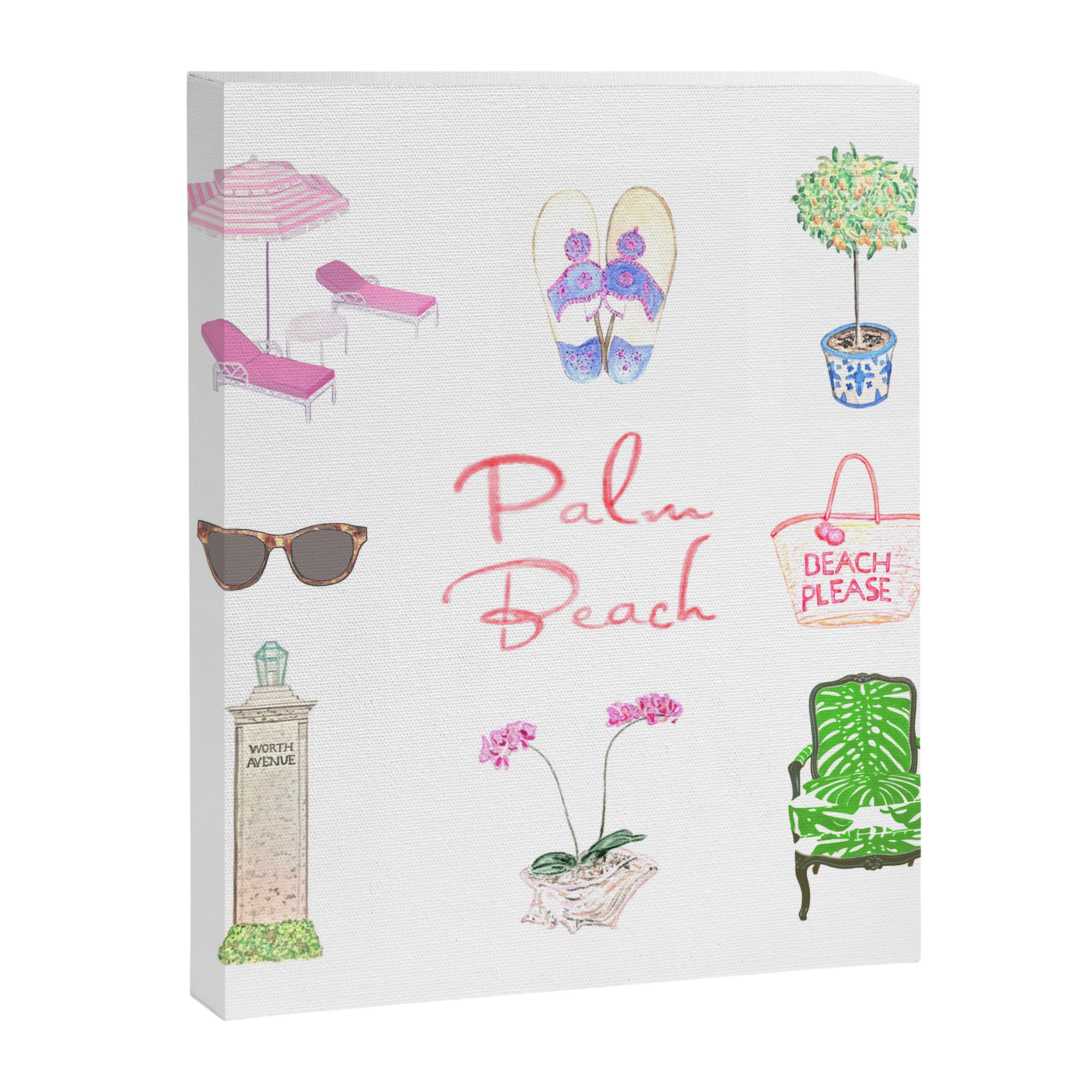 PALM BEACH Canvas Print Gallery Image 8