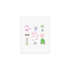 PALM BEACH Art Print Gallery Image 1