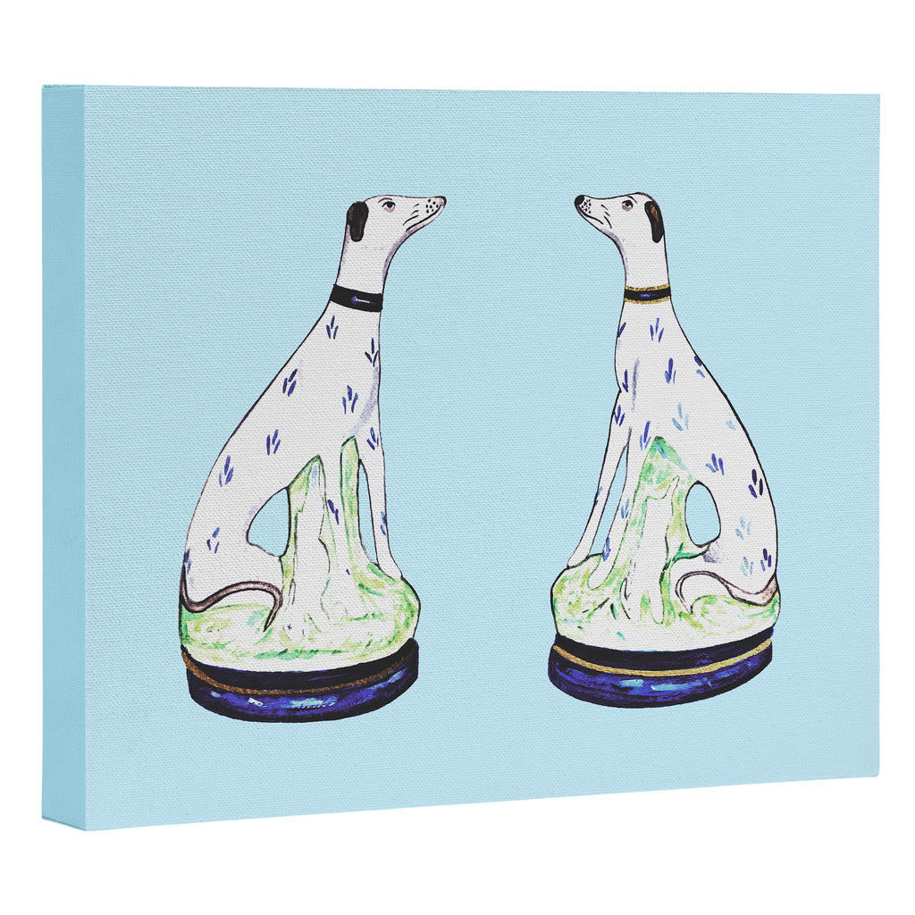 STAFFORDSHIRE HOUNDS Canvas Print Gallery Image 3