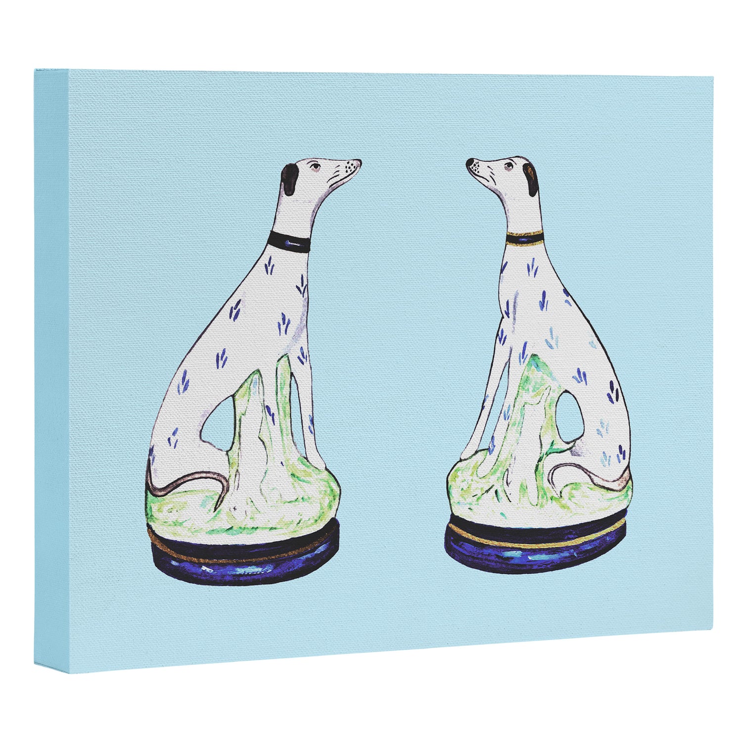 STAFFORDSHIRE HOUNDS Canvas Print Gallery Image 3