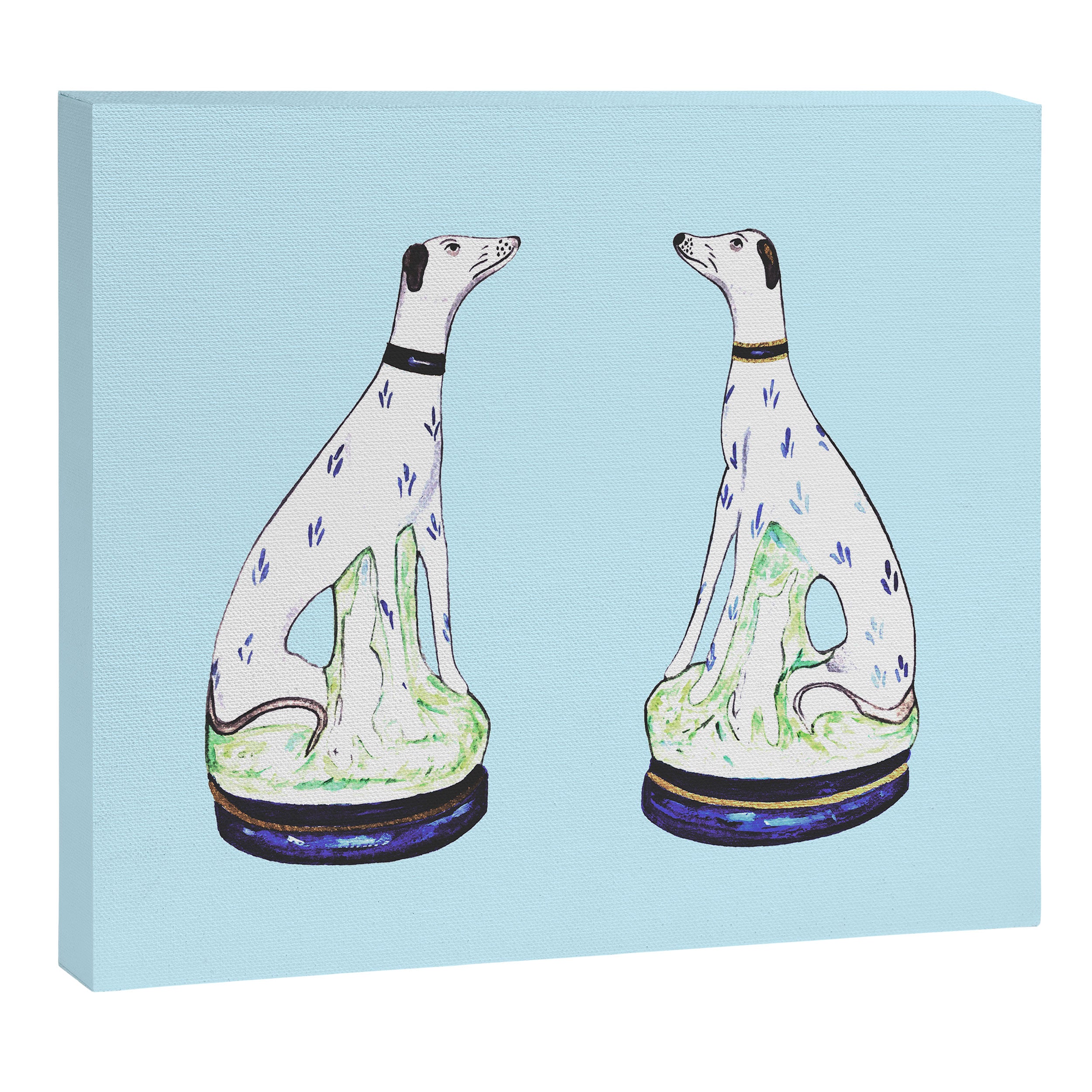 STAFFORDSHIRE HOUNDS Canvas Print Gallery Image 12