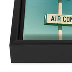 Air Conditioned Framed Canvas Print Gallery Image 3