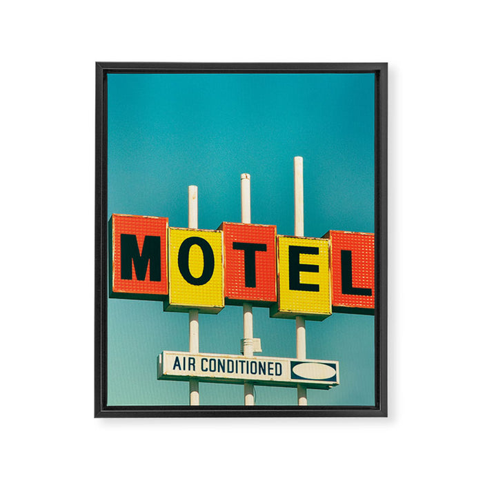 Air Conditioned Framed Canvas Print Gallery Image 1