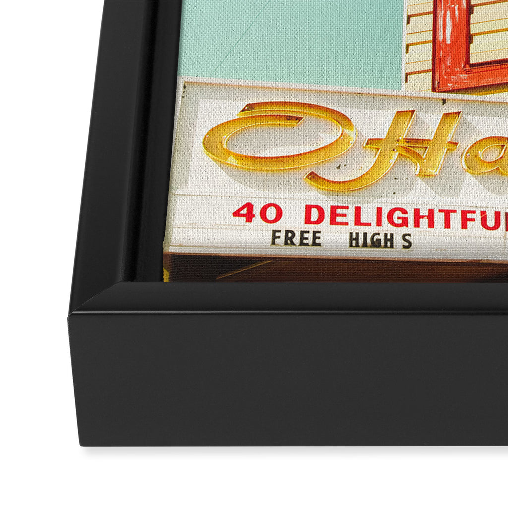 O'Haire Manor Motel Framed Canvas Print Gallery Image 3