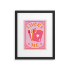 Lucky Me, Playing Cards Print Framed Art Print Gallery Image 5