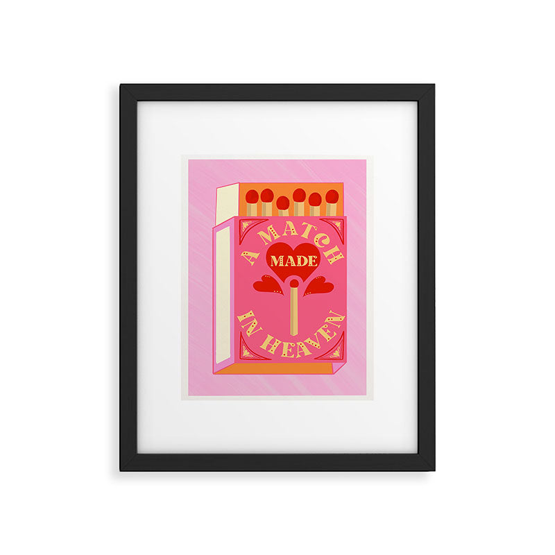 Match Made in Heaven Framed Art Print Gallery Image 4