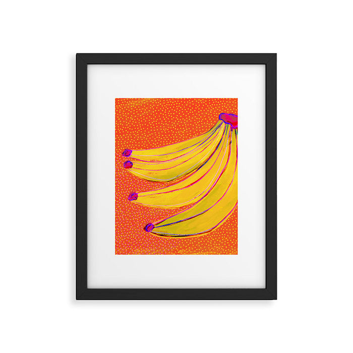 Bananas Bunch Framed Art Print Gallery Image 1