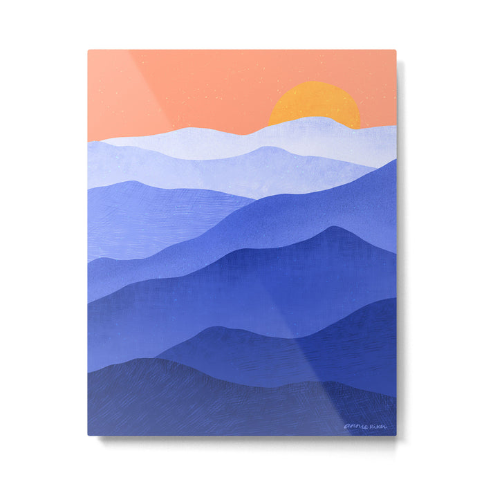 Blue Ridge Mountains Metal Print Gallery Image 1