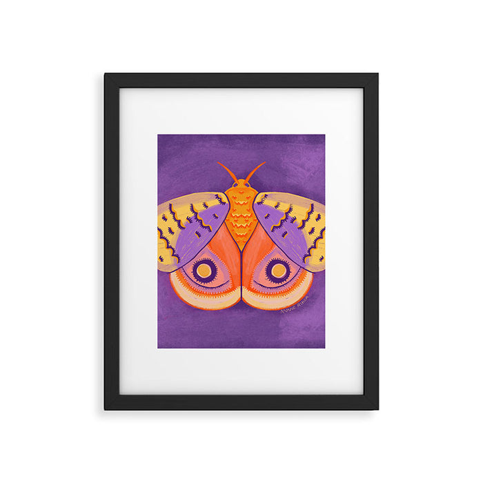 IO Moth Framed Art Print Gallery Image 1