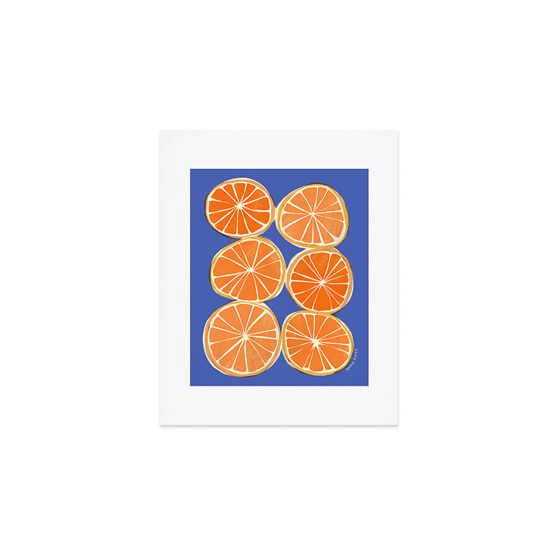 Orange Slices Art Print Gallery Image 1