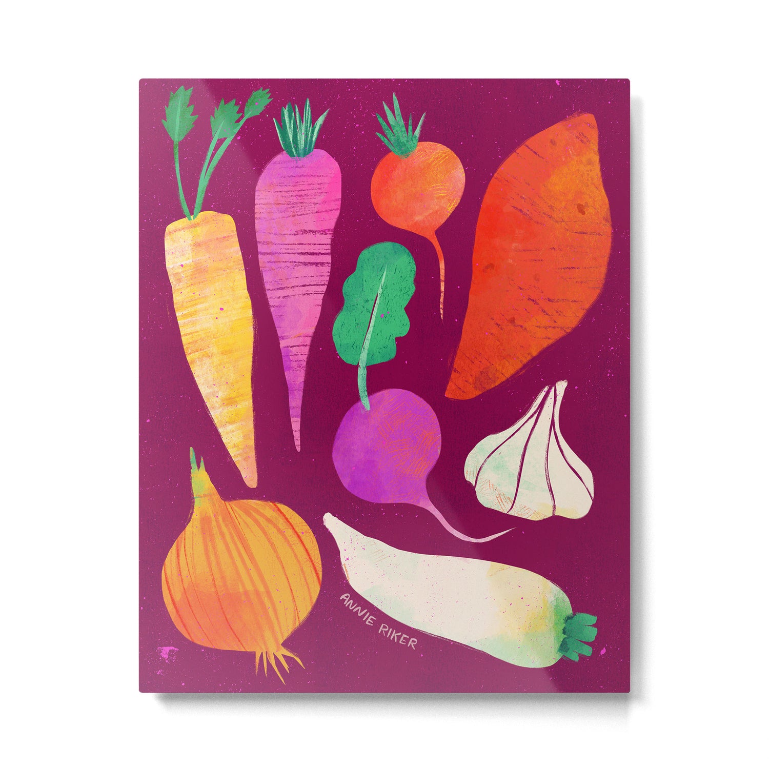 Root Vegetables Metal Print Gallery Image 4