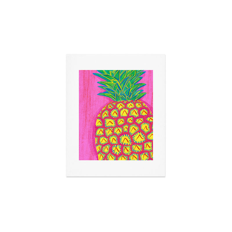 Tropical Pineapple Art Print Gallery Image 1