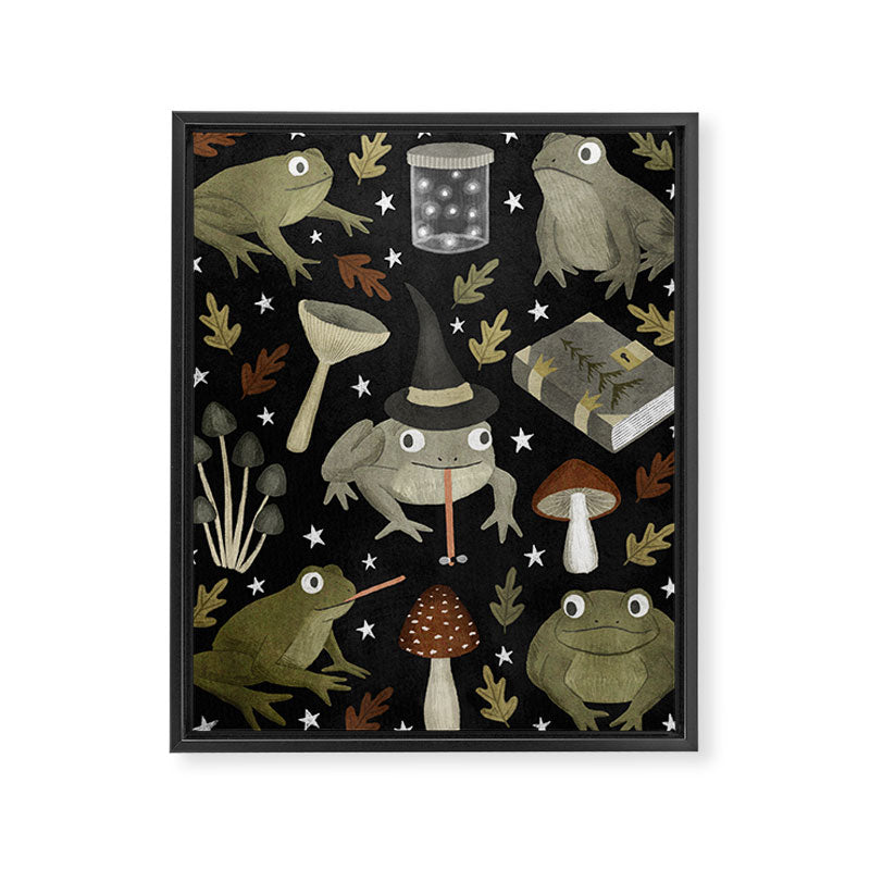 toad spells Framed Canvas Print Gallery Image 6