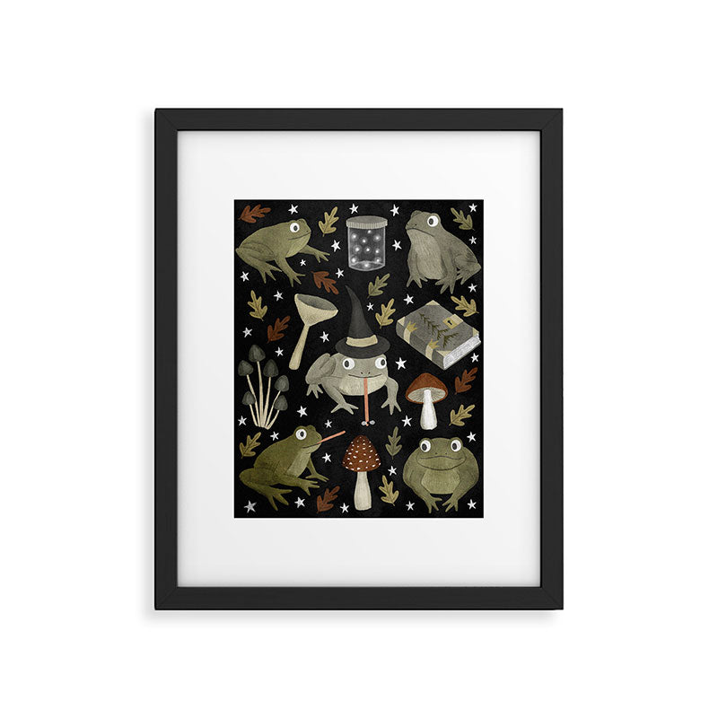 toad spells Framed Art Print Gallery Image 5